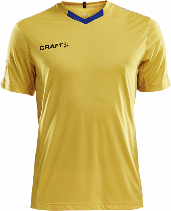 Craft - Progress Contrast Jersey - Amarillo & azul