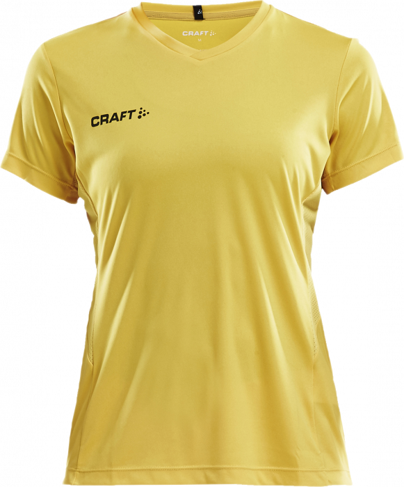 Craft - Squad Solid Go Jersey Women - Żółty