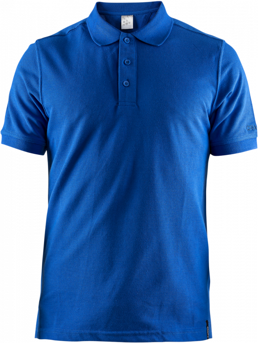 Craft - Casual Polo Pique M - Blue