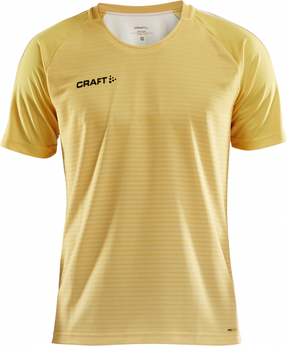 Craft - Pro Control Stripe Jersey Kids - Yellow