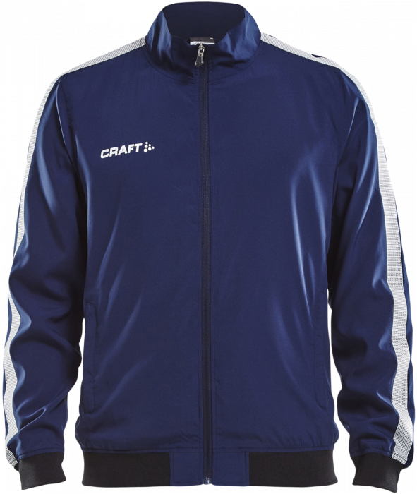 Craft - Pro Control Woven Jacket Youth - Marinblå & vit