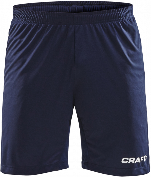 Craft - Progress Contrast Longer Shorts - Azul marino & blanco