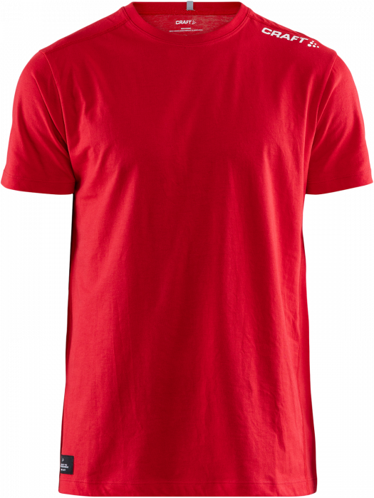 Craft - Community Cotton T-Shirt Junior - Rosso