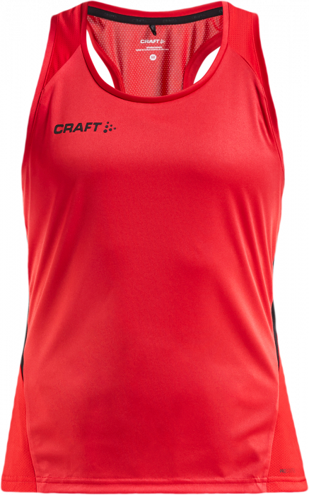 Craft - Pro Control Impact Sleeveless Top Women - Bright Red & zwart