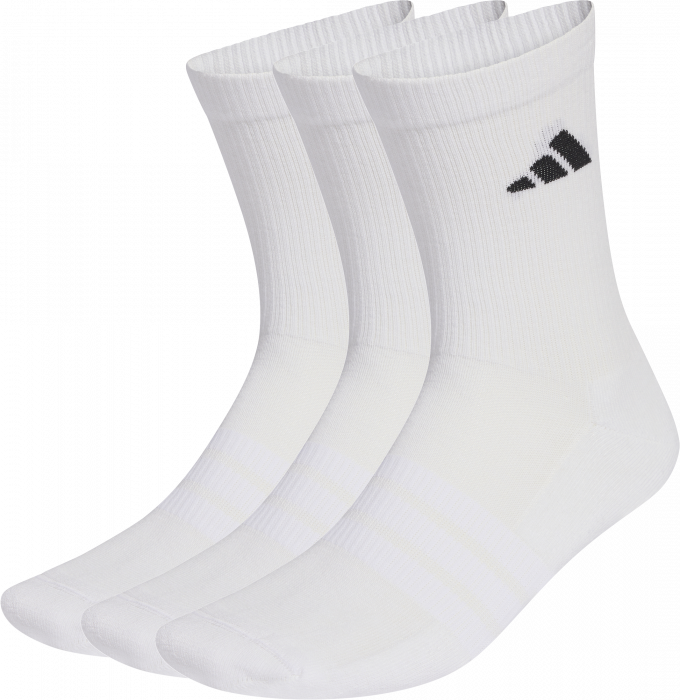 Adidas - Crew Socks 3-Pack - Bianco