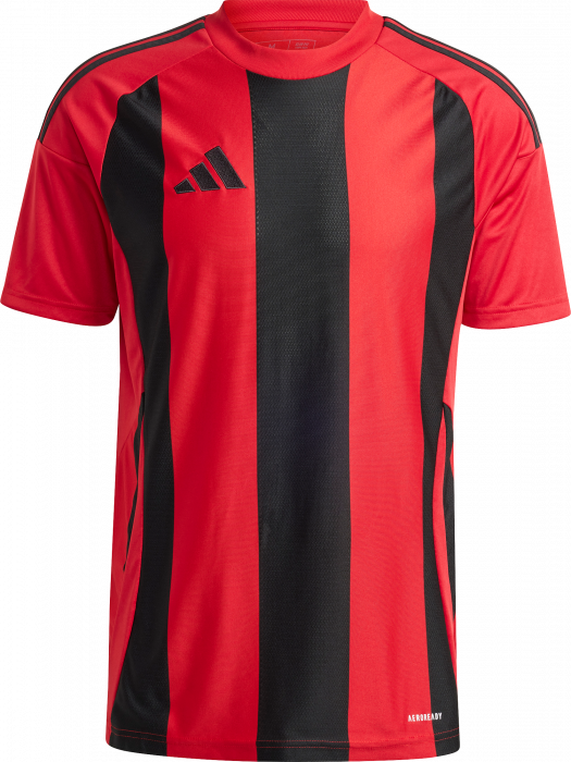 Adidas - Striped 24 Spillertrøje - T Power Red & sort