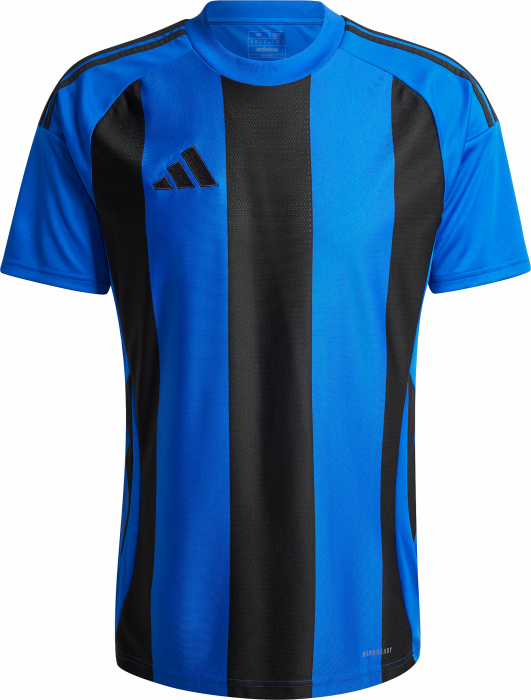 Adidas - Striped 24 Player Jersey - Royal Blue & preto