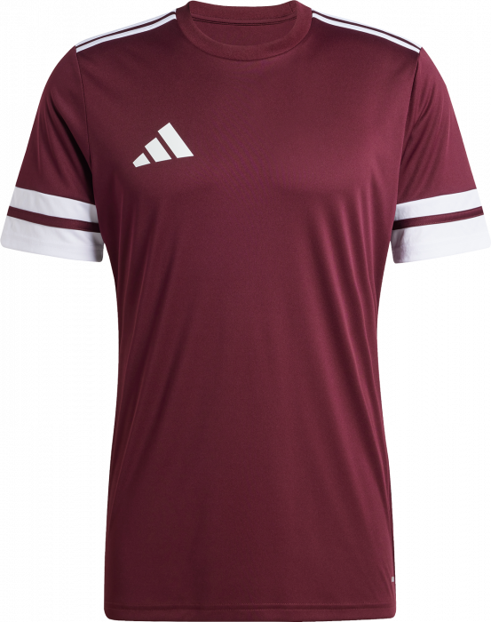 Adidas - Squadra 25 Player Jersey - Maroon & white