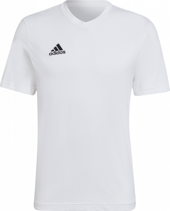 Adidas - Entrada 22 Cotton T-Shirt - Biały