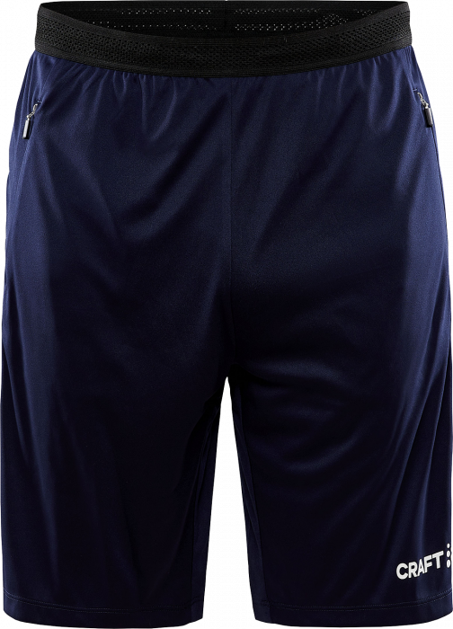 Craft - Evolve Zip Pocket Shorts Men - Blu navy & nero