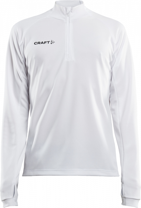 Craft - Evolve Shirt With Half Zip - Wit