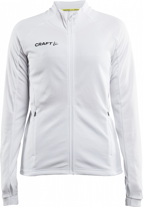 Craft - Evolve Shirt W. Zip Woman - Branco