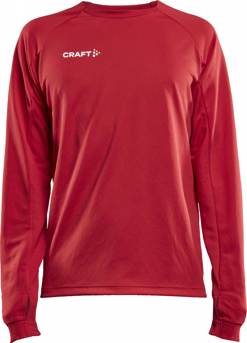 Craft - Evolve Longsleeve Trainings Shirt Junior - Rot