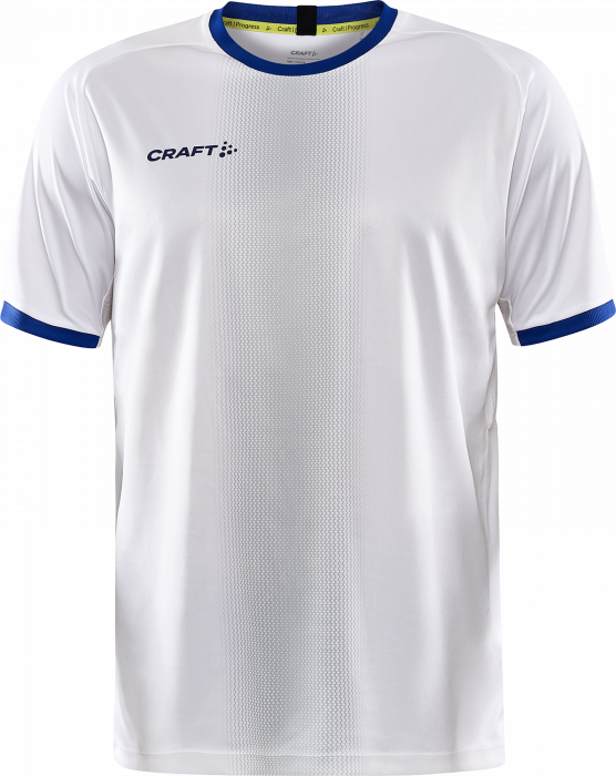 Craft - Progress 2.0 Graphic Jersey Junior - Blanc & bleu