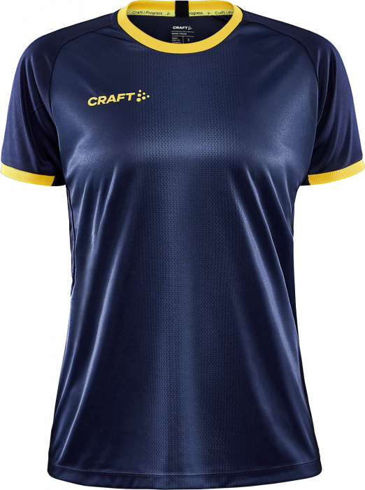 Craft - Progress 2.0 Graphic Jersey Women - Marinblå & gul