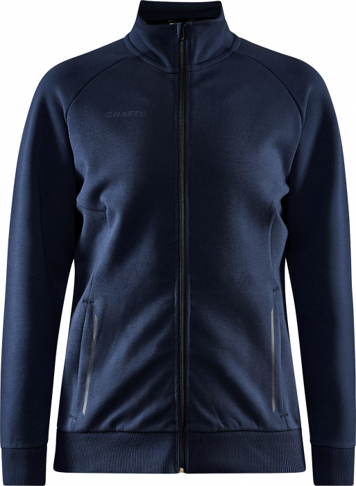 Craft - Core Soul Shirt With Zipper Woman - Azul marino