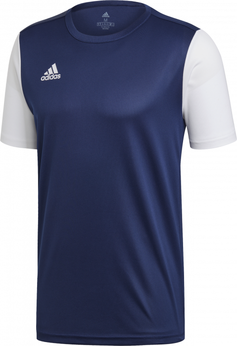 Adidas - Estro 19 Spillertrøje - Navy blå & hvid