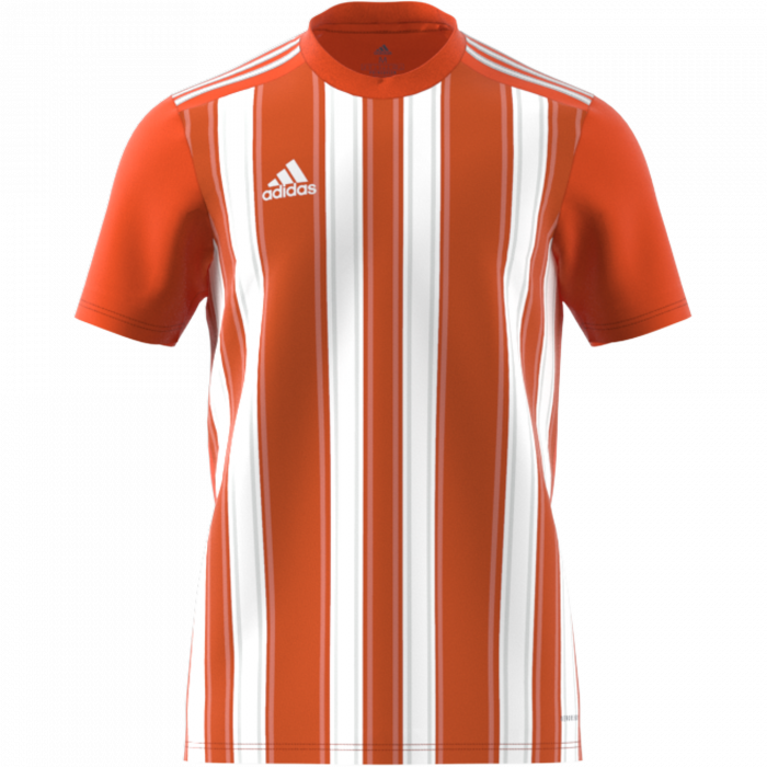 Adidas - Striped 21 Jersey - Orange & blanco