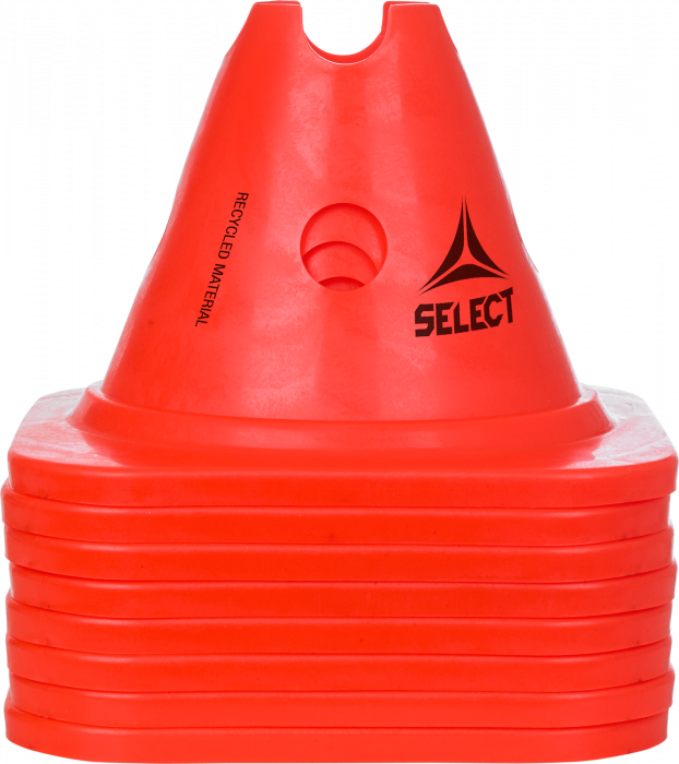 Select - Marking Cone W/holes Low (8 Pcs) - Rosso