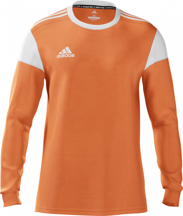 Adidas - Langærmet Trøje (Målmandstrøje) - Mild Orange & hvid